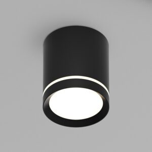 DK4013-BK Светильник накладной IP 20, 5 Вт, LED 4000, черный, алюминий/акрил