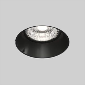 DK3055-BK Встраиваемый светильник, IP 20, 10 Вт, GU5.3, LED, черный, пластик